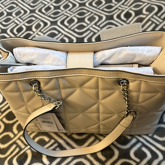 Nine West Womens Tirrana Satchel - Picture 4 of 5